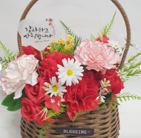 카네이션 꽃바구니 카네이션 꽃다발 용돈 꽃바구니 어버이날 돈꽃다발